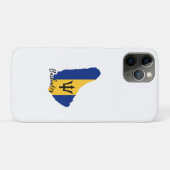 Barbados Vlag Kaart Case-Mate iPhone Case (Achterkant (horizontaal))