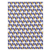 BARBADOS VLAG KAART Stijlvol Patriottisch Tafelkleed (Voorkant)