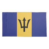Barbados vlag kussensloop (Achterkant)