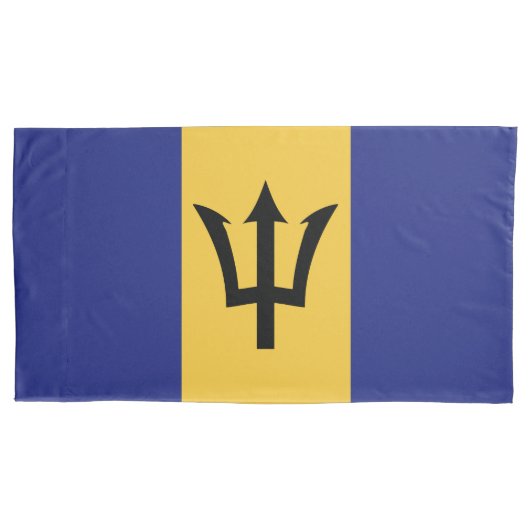 Barbados vlag kussensloop (Voorkant)