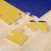 Barbados vlag legpuzzel (Zijkant)