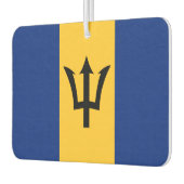 Barbados vlag luchtverfrisser (Links)