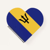 Barbados vlag notitieboek (Voorkant)