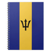 Barbados vlag notitieboek (Voorkant)