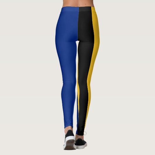 Barbados vlag ontwerp leggings (Achterkant)