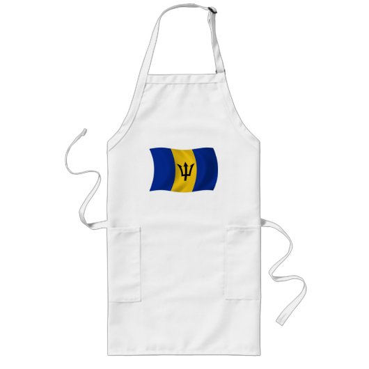 Barbados Vlag Schort (Voorkant)