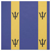 Barbados vlag stof (Swatch)