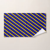 Barbados vlag Stripe kleuren Bad Handdoek (Handdoek)