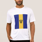Barbados vlag t-shirt (Voorkant)