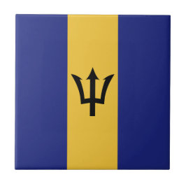 Barbados vlag tegeltje