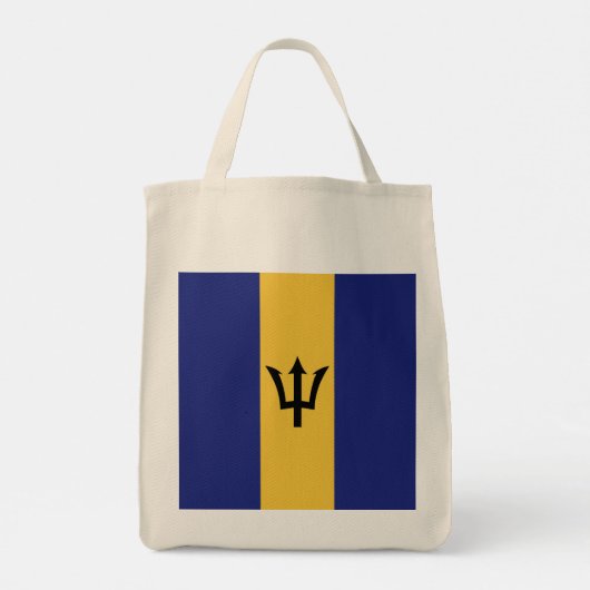 Barbados vlag tote bag (Achterkant)