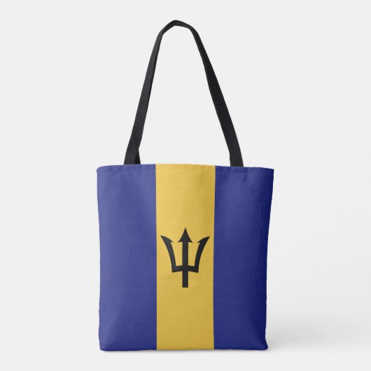 Barbados vlag tote bag (Achterkant)