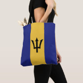 Barbados vlag tote bag (Dichtbij)