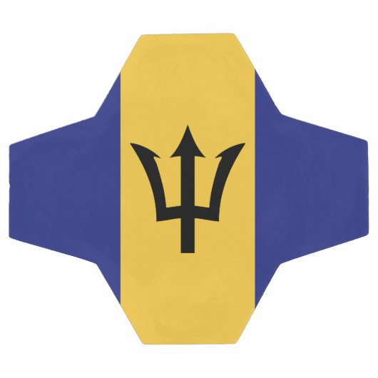 Barbados vlag voetbal (Enkel)