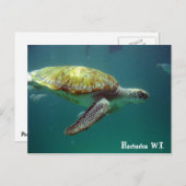 Barbados W.I. Briefkaart (Voorkant / Achterkant)