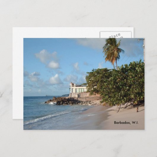 Barbados, W.I.PC Briefkaart (Voorkant / Achterkant)
