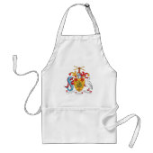 Barbados wapenschild Nationaal embleem Standaard Schort (Voorkant)