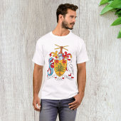 Barbados wapenschild Nationaal embleem T-shirt