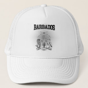Barbados wapenschild trucker pet
