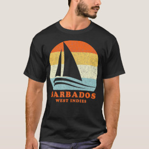 Barbados West Indies zeilboot Zeilen Vaca T-shirt