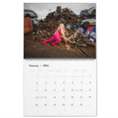 Barbara 2022 Calendar Scrapyard door Evija Laivina Kalender (Feb 2026)