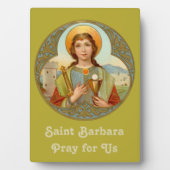 Barbara (BK 001) 5"x7" Fotoplaat (voorkant)