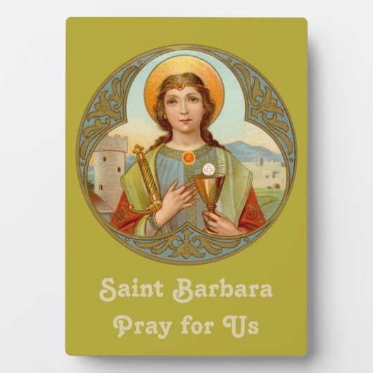 Barbara (BK 001) 5"x7" Fotoplaat (voorkant)