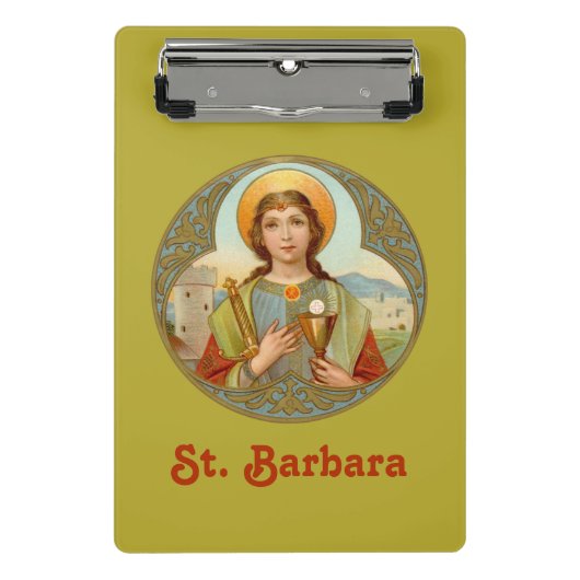 Barbara (BK 001) Mini Klembord (Voorkant)
