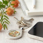 Barbara (BK 001) Sleutelhanger (Zijkant)