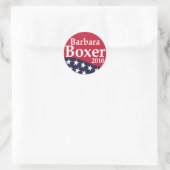 Barbara Boxer 2010 Lapel Stickers (Tas)