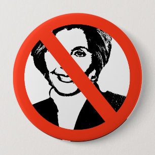 Barbara Boxer Ronde Button 4,0 Cm