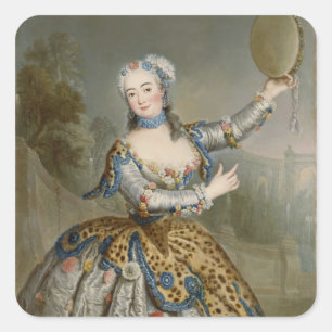 Barbara Campanini Vierkante Sticker