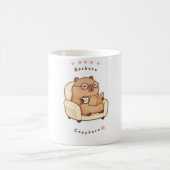 Barbara Capybara Leest Boek Knus Mok (Center)