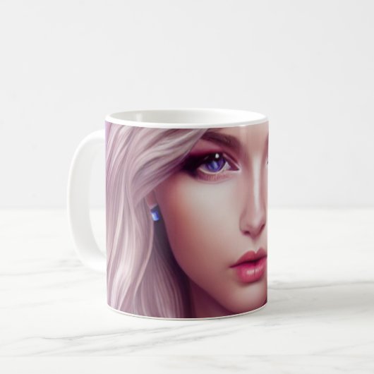 BARBARA GEZICHT KOFFIEMOK (Voorkant links)