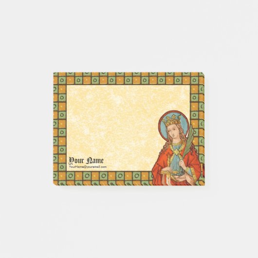 Barbara (JP 01) 4"x3" Post-it® Notes (Voorkant)