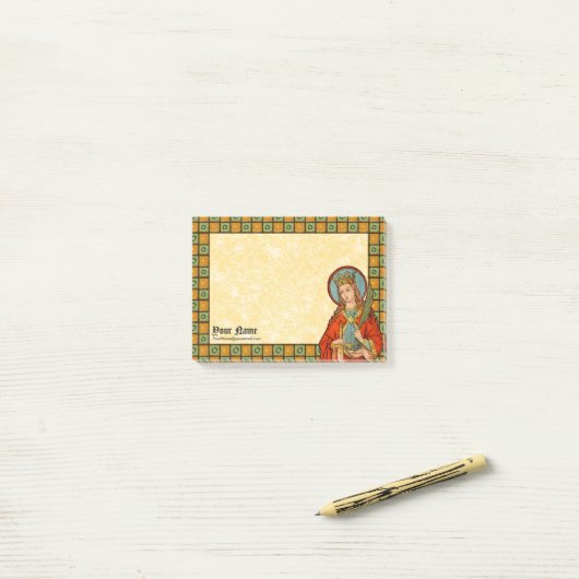 Barbara (JP 01) 4"x3" Post-it® Notes (Op bureau)