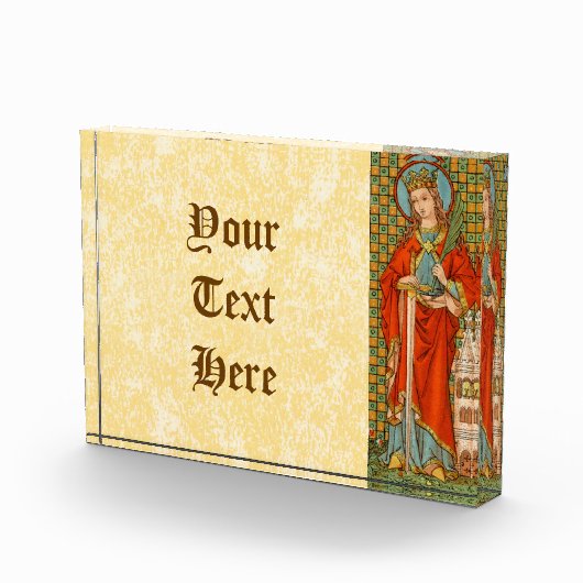 Barbara (JP 01) Horizontal Paperweight of Fotoblokken (Rechts)