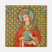 Barbara (JP 01) Square Magneet (Voorkant)