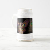 Barbara Mackowiak Butterfly Beer Stein Bierpul (Voorkant links)
