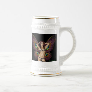 Barbara Mackowiak Butterfly Beer Stein Bierpul