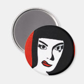 Barbara magneet #2 (Voorkant / Achterkant)