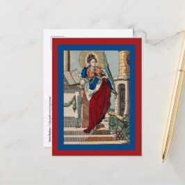 Barbara met Artillerie (M 007) Briefkaart
