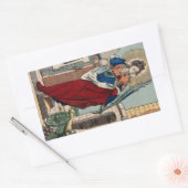 Barbara met Artillerie (M 007) Rechthoekige Sticker (Envelop)