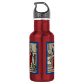 Barbara met Artillery (M 007) Red Waterfles (Achterkant)