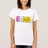 Barbara periodiek table name shirt (Voorkant)
