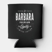 Barbara Persoonlijke naam Birthday Gift Blikjeskoeler (Voorkant)