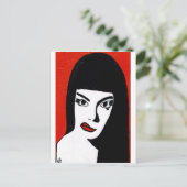 Barbara postcard briefkaart (Staand voorkant)