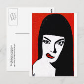 Barbara postcard briefkaart (Voorkant / Achterkant)