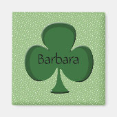 Barbara Shamrock Magnet (Voorkant)