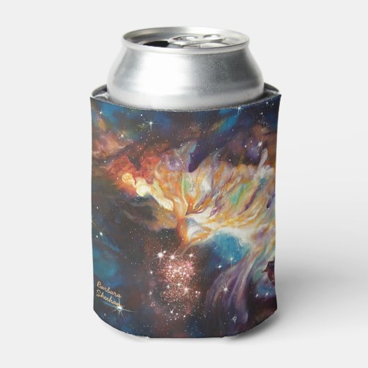 Barbara Sheehan Galaxy Nebula Artiest Blikjeskoeler (Blikje Voorkant)